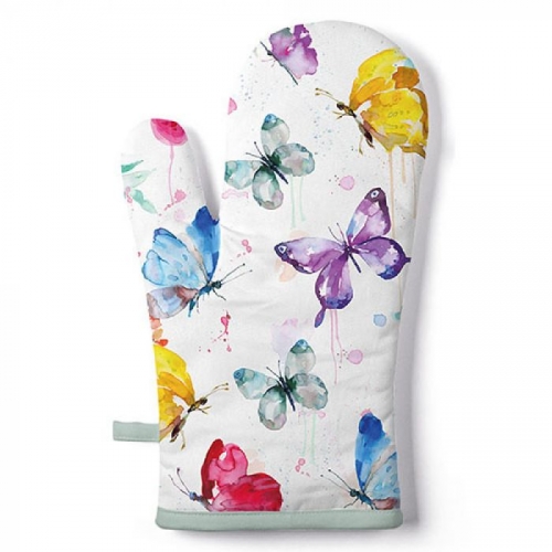 Gant de cuisine butterfly collection white - ambiente