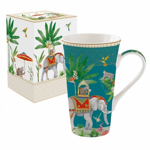 Grand mug porcelaine marajah - easy life