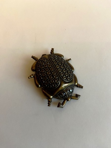 Broche scarabée - au bout des rêves