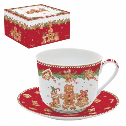 Tasse déjeuner fancy gingerbread - easy life
