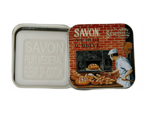Boite métal savon le boulanger - nyons