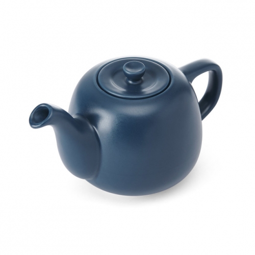 Théière classique 2 tasses bleu marine - la cafetière