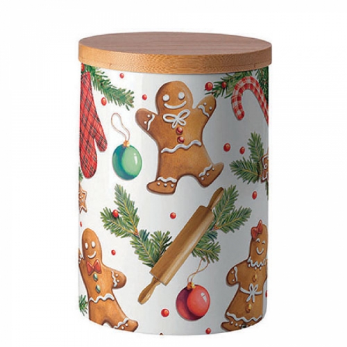 Grand pot à biscuits gingerbread cookies - ambiente