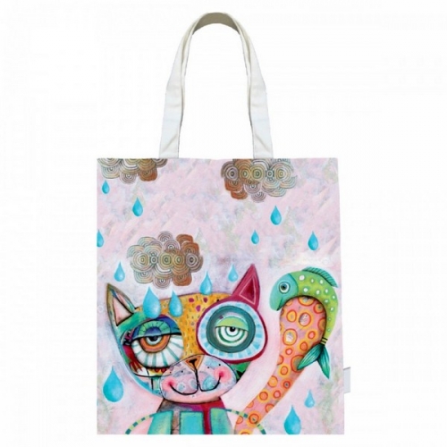 Sac coton chat allen designs