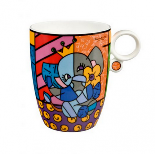 Mug spring elephant de Romero Britto