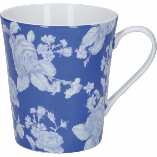 Mug porcelaine white flower Hampton - Mikasa