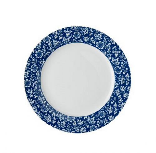 Assiette plate 26 cm blue sweet allysum - Laura Asley