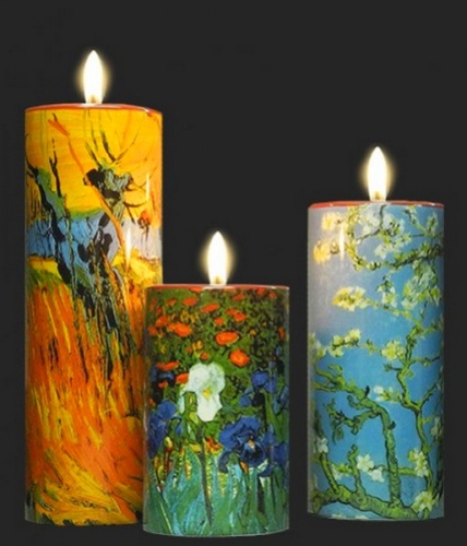Set de 3 bougeoirs Van Gogh - parastone