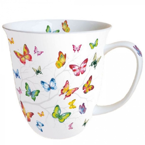 Mug colorful butterflies - ambiente