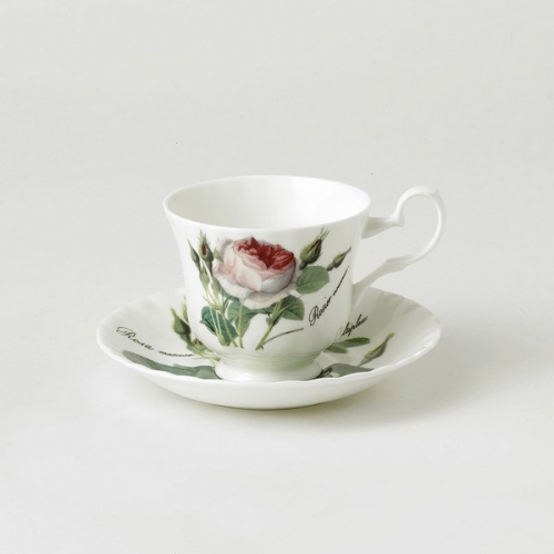Tasse à thé redouté rose - Roy Kirkham