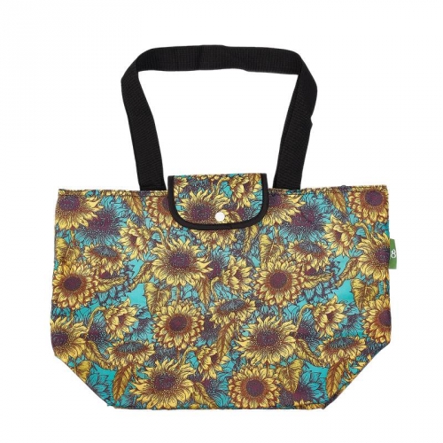 Sac shopping isotherme pliable tournesols - éco chic