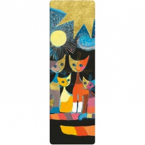 Marque page chats multicolores - Rosina Wachtmeister