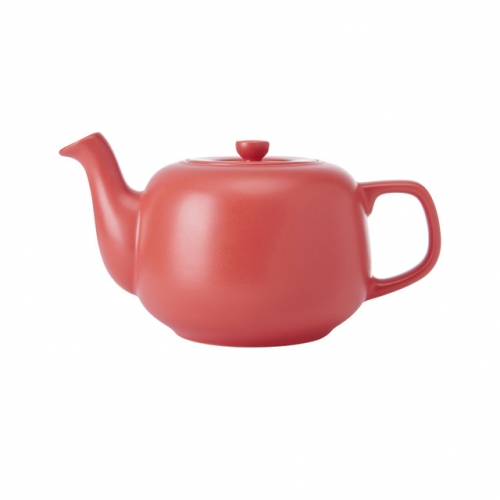 Théière classique rouge 4 tasses - La Cafetière