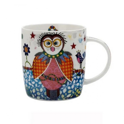 Mug smile style chouette
