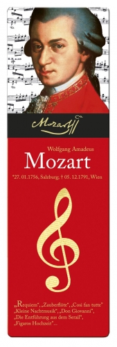 Marque-page Mozart
