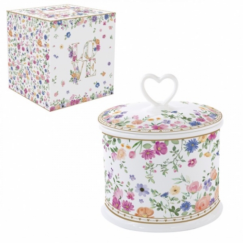 Boite à biscuits fleurs mon amour - easy life