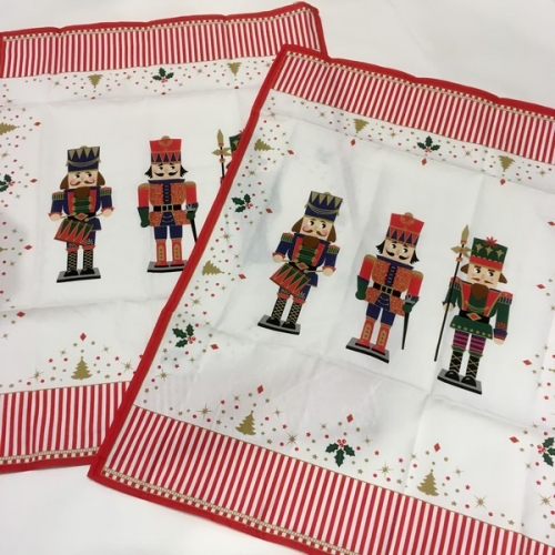 Set de 2 torchons nutcrackers - easy life