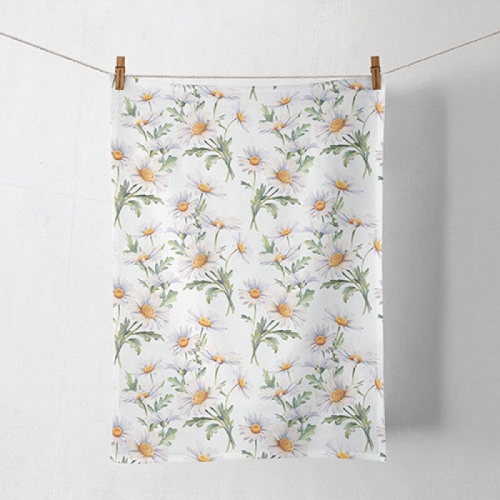 Torchon de cuisine beautiful daisies - ambiente