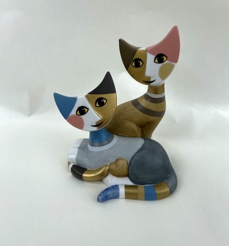 Couple de chats Kaja e Mika - Rosina Wachtmeister