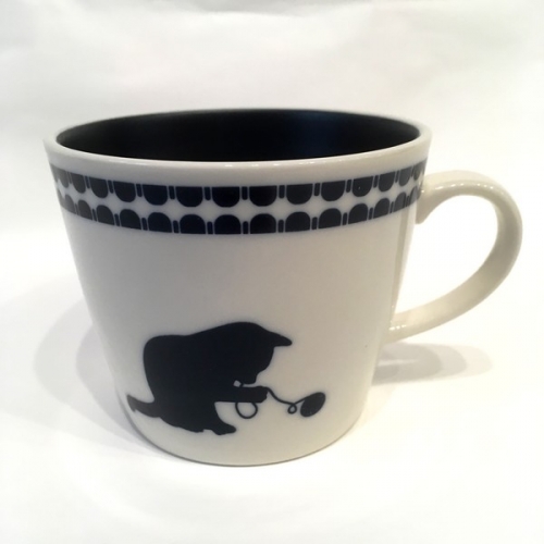 Tasse chat bleu - comptoir de famille