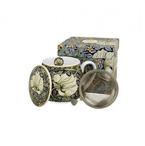 Mug infuseur pimpernel William Morris duo gift