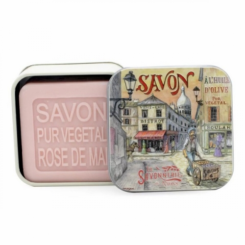 Boite savon métal Paris Montmartre - savonnerie de yons
