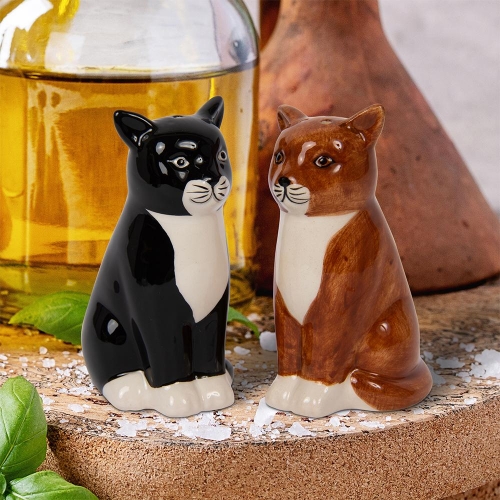 Set sel & poivre chats - leonardo collection