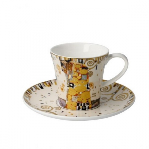 Grosse tasse à café l'accomplissement de Klimt