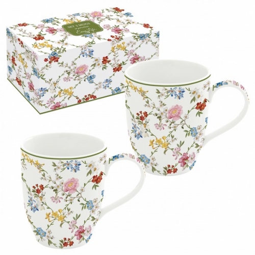 Coffret 2 mugs garden dreams - easy life