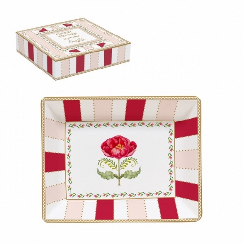 Vide-poche en porcelaine flowery - easy life
