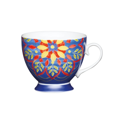 Tasse mug sur pied moroccan blue - kitchen craft