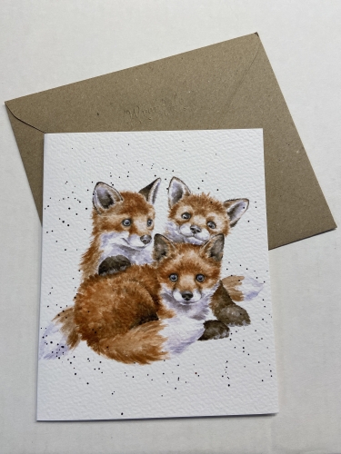 Carte petits renards - Hannah Dale