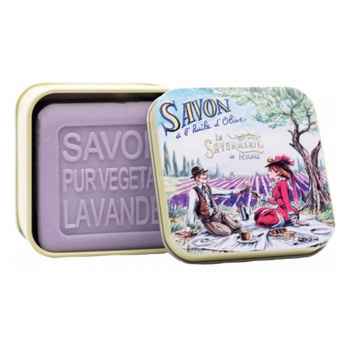 Boite à savon le pique-nique amoureux - savonnerie de Nyons