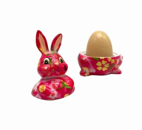 Coquetier lapin millie orange - pomme pidou