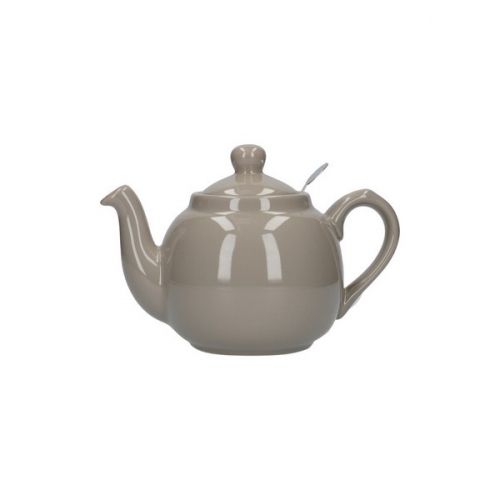 Théière 2 tasses couleur taupe - London pottery