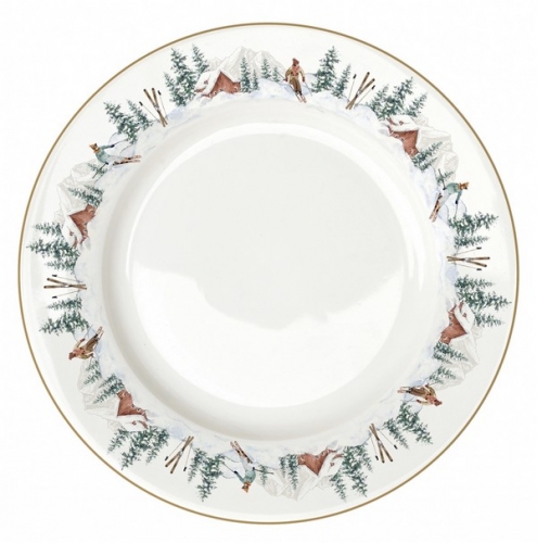 Assiette plate chalet - easy life