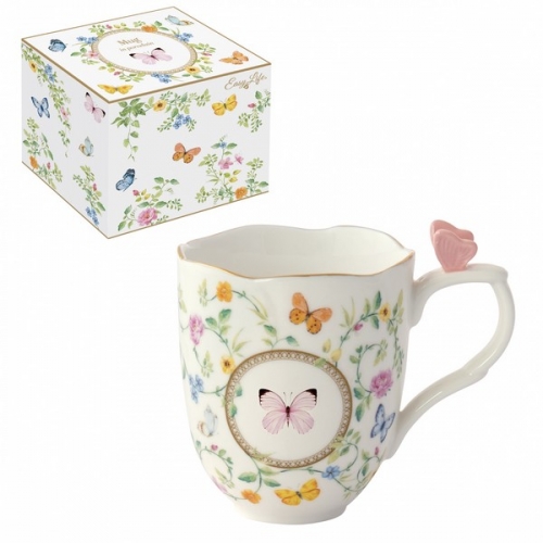 Mug dancing butterflies - easy life