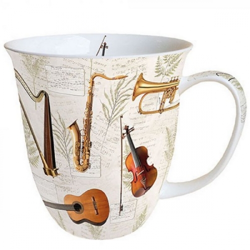 Mug porcelaine music - ambiente