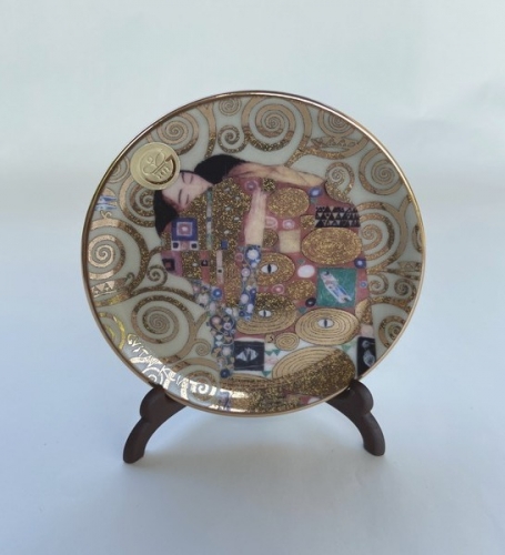 Mini assiette l'accomplissement de Klimt - artis orbis