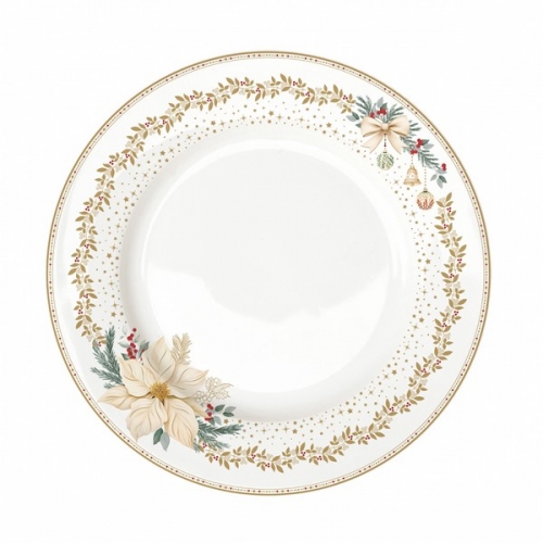 Assiette plate white elegance - easy life