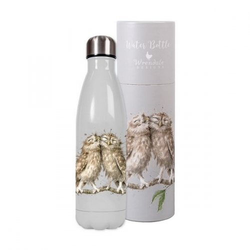 Bouteille isotherme couple chouettes - Hannah Dale