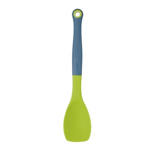 Cuillère spatule verte en silicone - colourworks