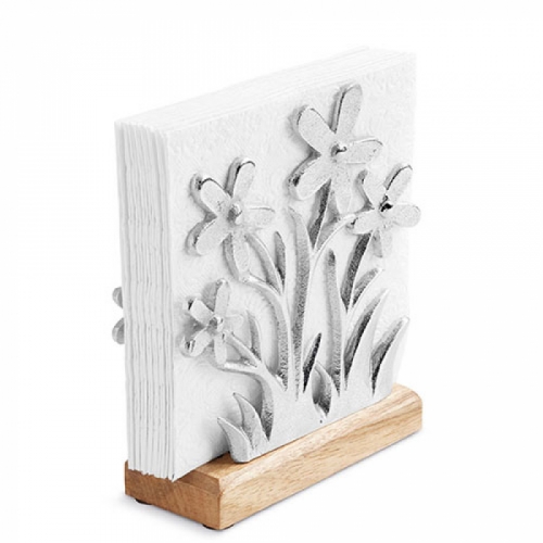 Porte serviettes fleurs - ambiente