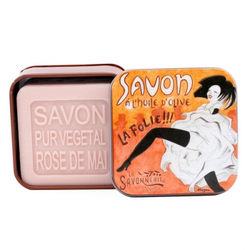 Boite métal la folie - savonnerie de Nyons