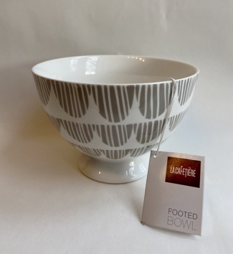 Bol en porcelaine taupe bunting - la cafetière