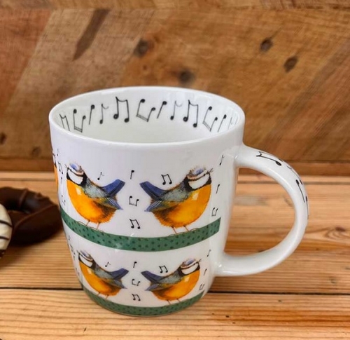 Mug oiseaux blue tits - Alex Clark