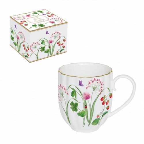 Mug en porcelaine plein air - easy life