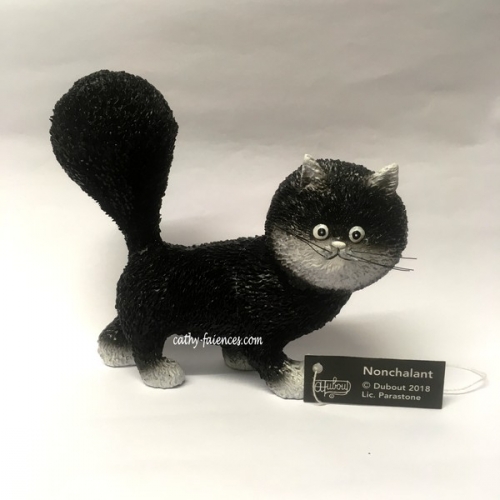 Figurine chat nonchalant Dubout