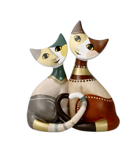 Couple de chats Mira e Mio - Rosina Wachtmeister