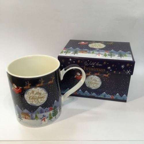 Mug en porcelaine Christmas Santa